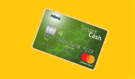 mbna smart cash card benefits|MBNA mastercard customer service.